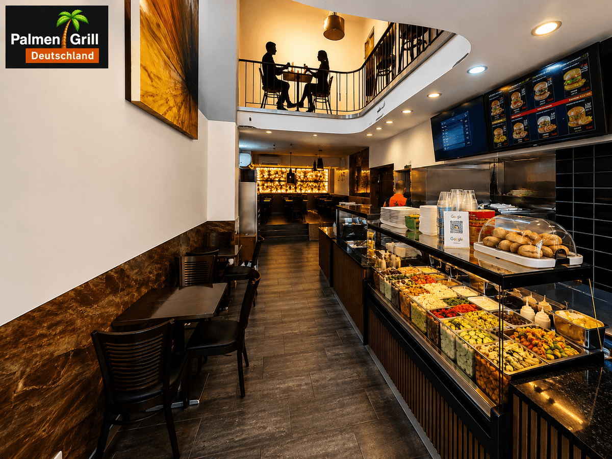 Grill und Küche bei Palmen Grill Mönchengladbach